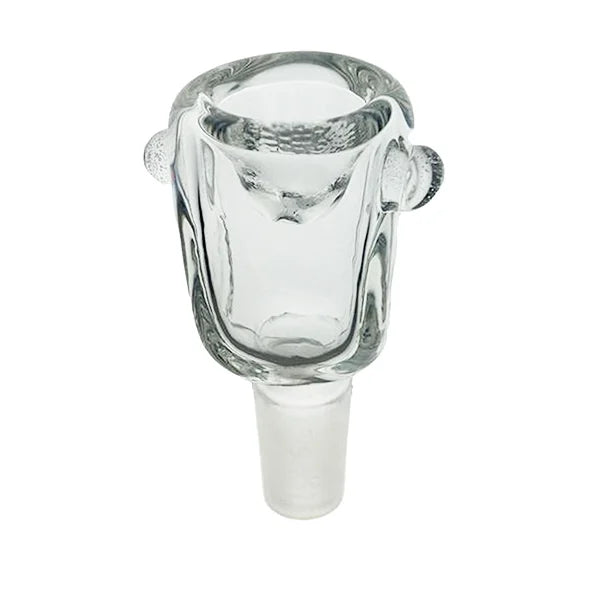 Cone Piece - Clear Square Male (14mm)