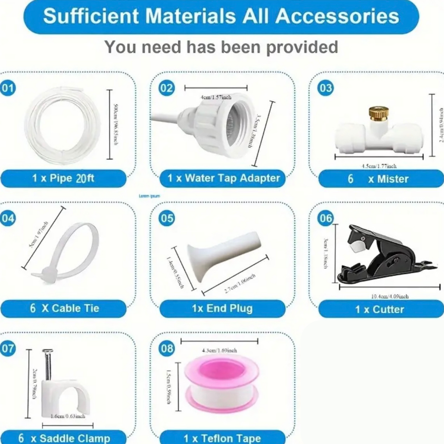 Misting Kit