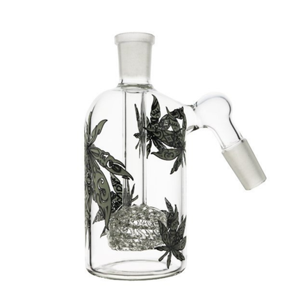 Glow In The Dark Marijuana Leaf Chamber – 14mm/14mm