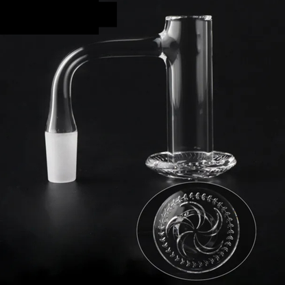 Full Weld Blender Bevelled Edge Quartz Terp Slurper Banger