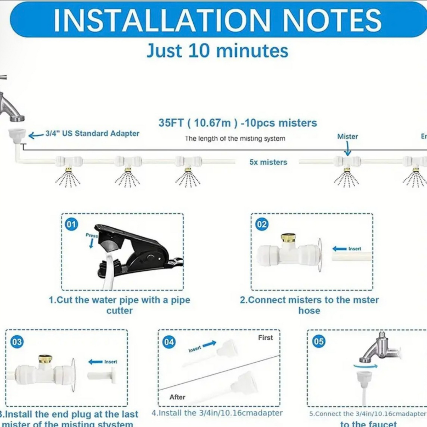 Misting Kit