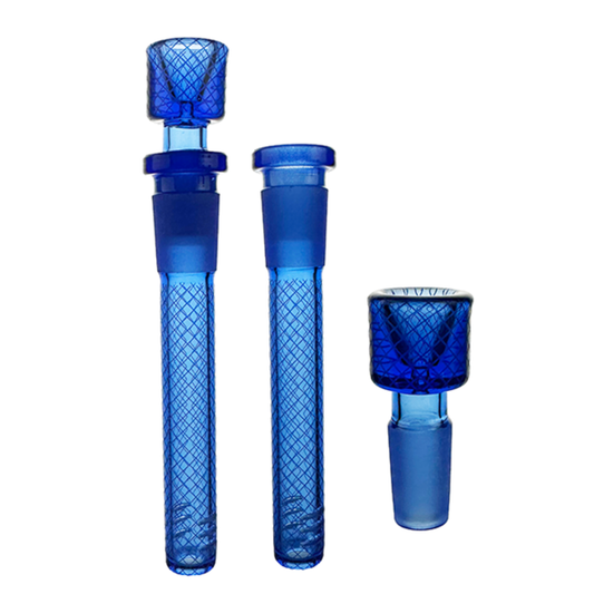 Ultimate Glass Stem and Cone Combo – 8cm Glass Downstem with 14mm Cone Piece