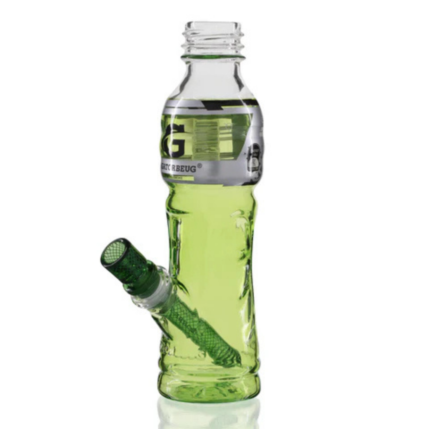 Gatorbeug G2 Glass Bong 23cm - Green