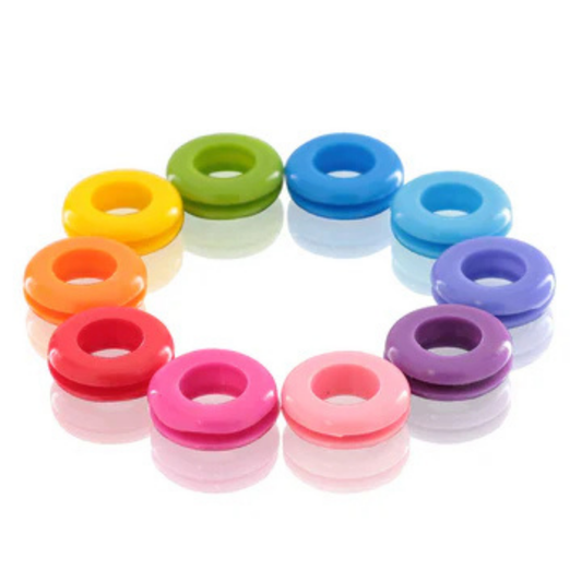 Gatorbeug Grommets Rainbow 9 Pack