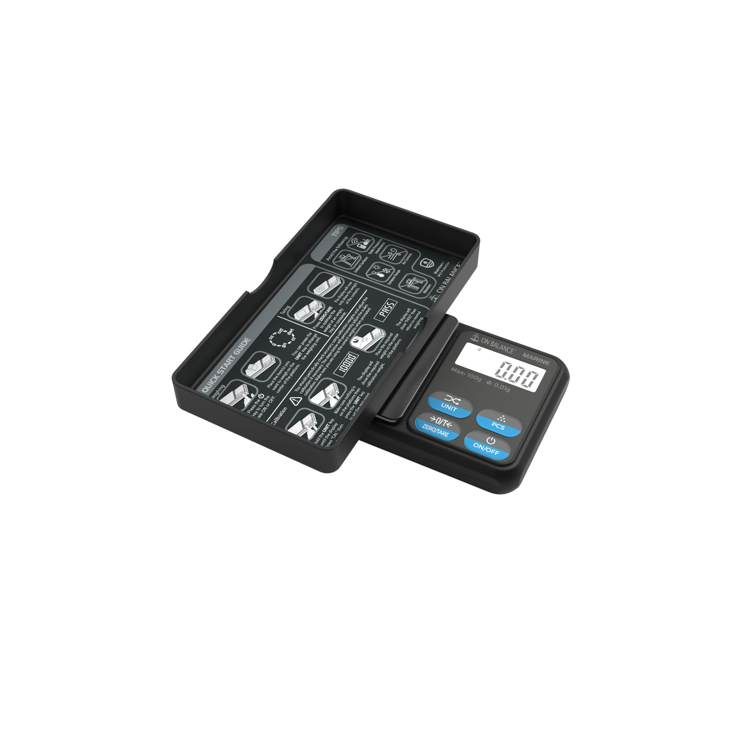 On Balance MARINE IP-65 Rated Miniscale MAR-100 ( 100g x 0.01g )