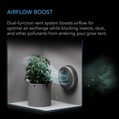 AC Infinity - Grow Tent Duct Vent Attachment 8 inch