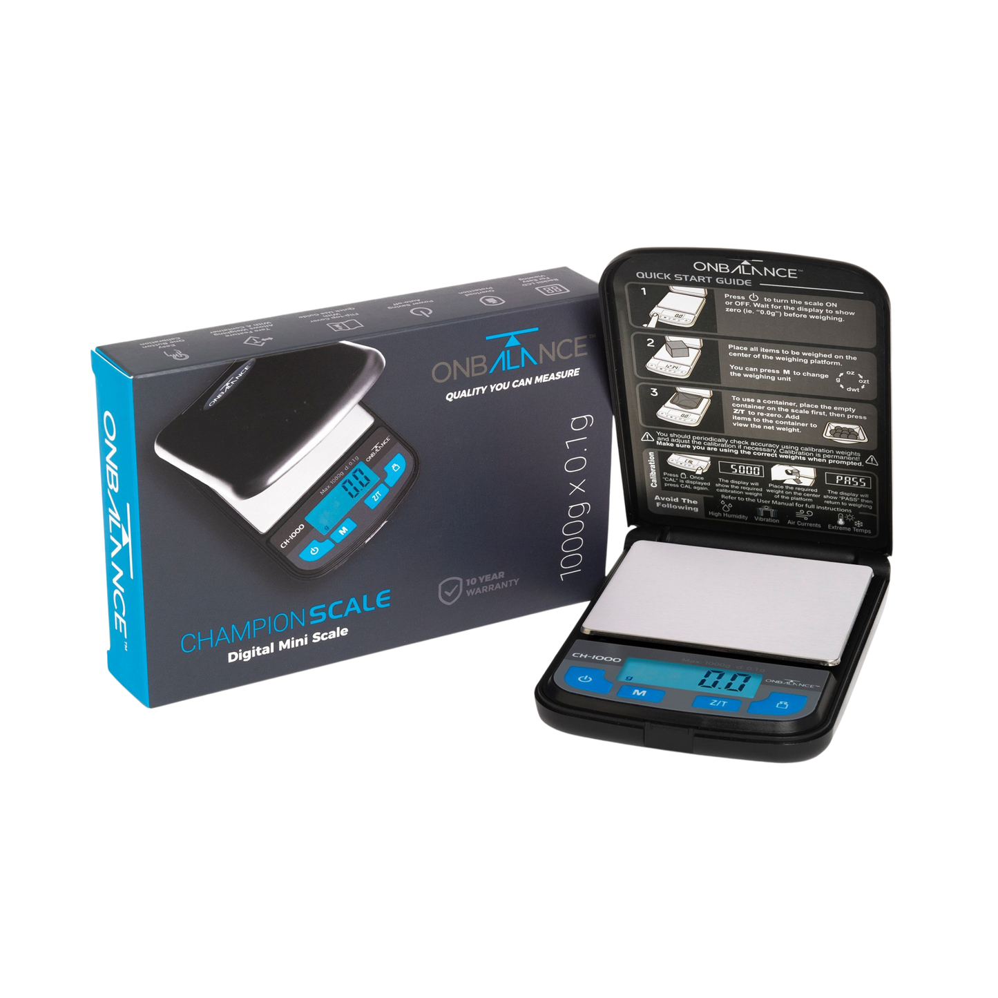 On Balance Champion Mini Scale CH-1000 ( 1000g x 0.1g )