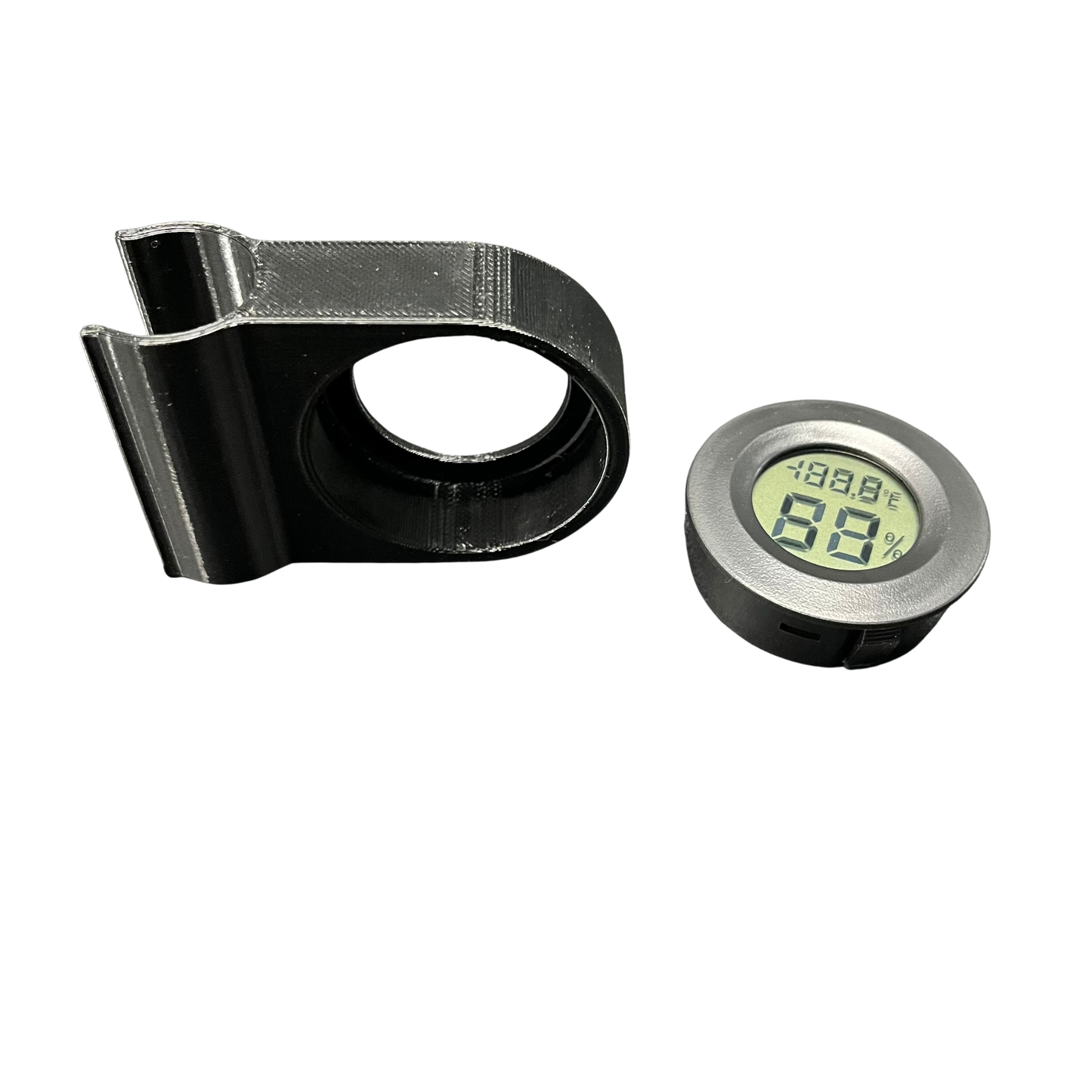 Grow Tent Pole Hygrometer Mount