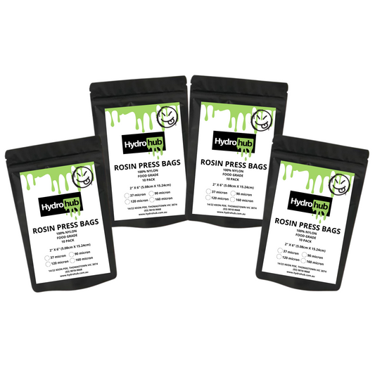 Hydro Hub - Rosin Press Extraction Filter Bags 2" X 6" (5.08cm X 15.24cm)