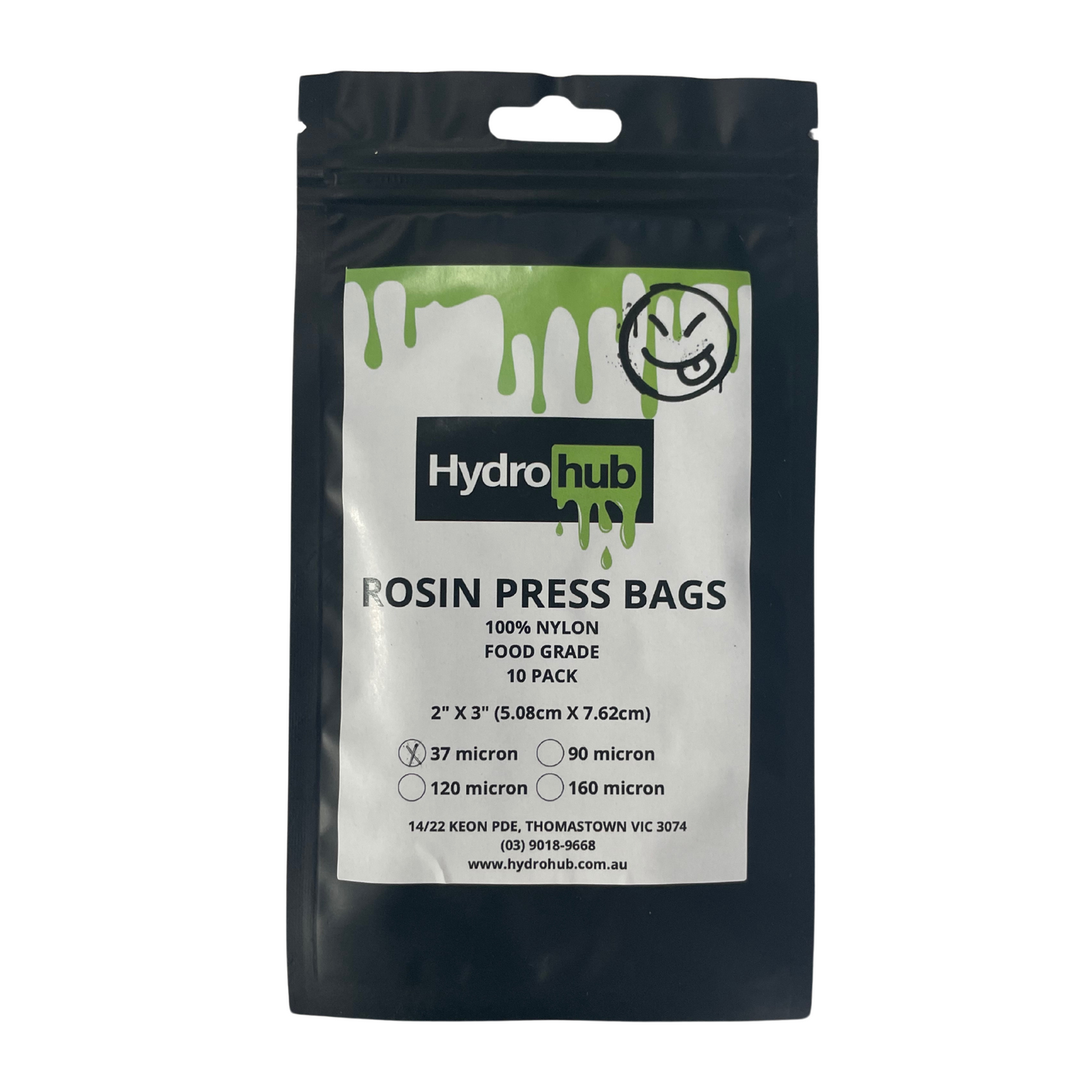 Hydro Hub - Rosin Press Extraction Filter Bags 2"x3" (5.08cmx7.62cm)