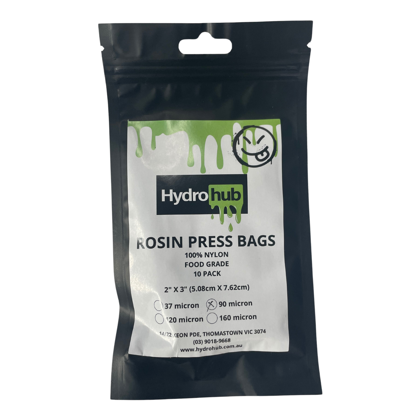 Hydro Hub - Rosin Press Extraction Filter Bags 2"x3" (5.08cmx7.62cm)