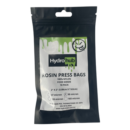 Hydro Hub - Rosin Press Extraction Filter Bags 2"x3" (5.08cmx7.62cm)