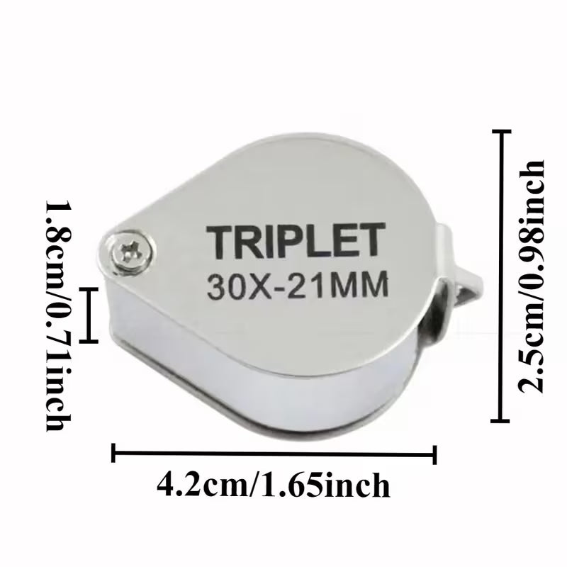 10x/30x Pocket Jewelers Loupe
