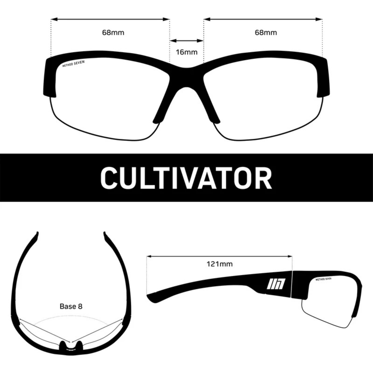 Method Seven Cultivator HPS Classic (Protective Glasses)