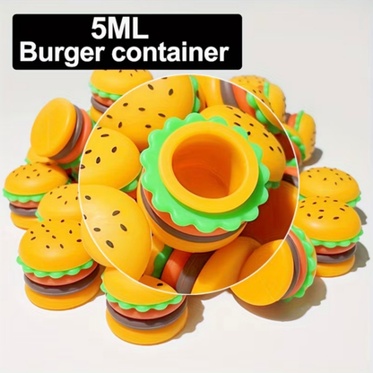 5ml Burger Silicone Puck