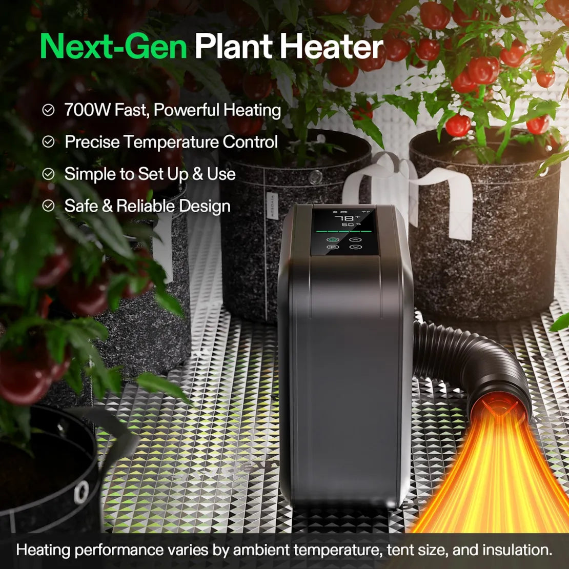 VIVOSUN - AeroFlux Grow Tent Heater 700W