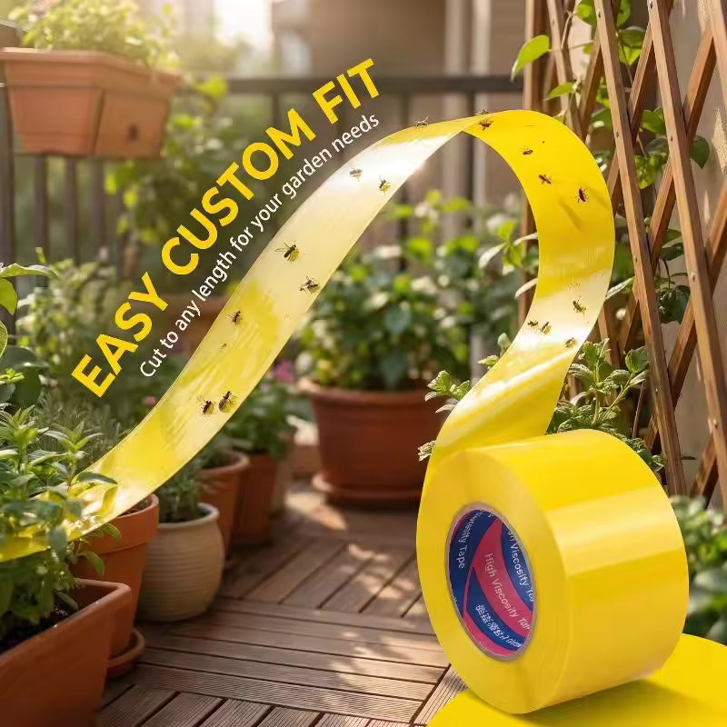 Yellow Self-Adhesive Insect Barrier Tape