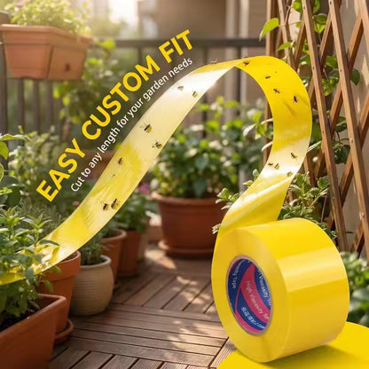 Yellow Self-Adhesive Insect Barrier Tape