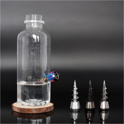 Metal Screw Shaped Smoking Bowl For Glass Bong/Water Pipe