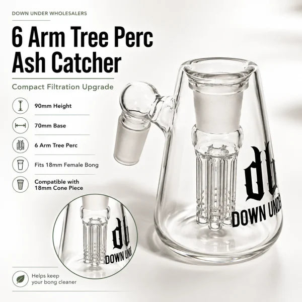 Ash Catcher - 6 Arm Tree (18mm)