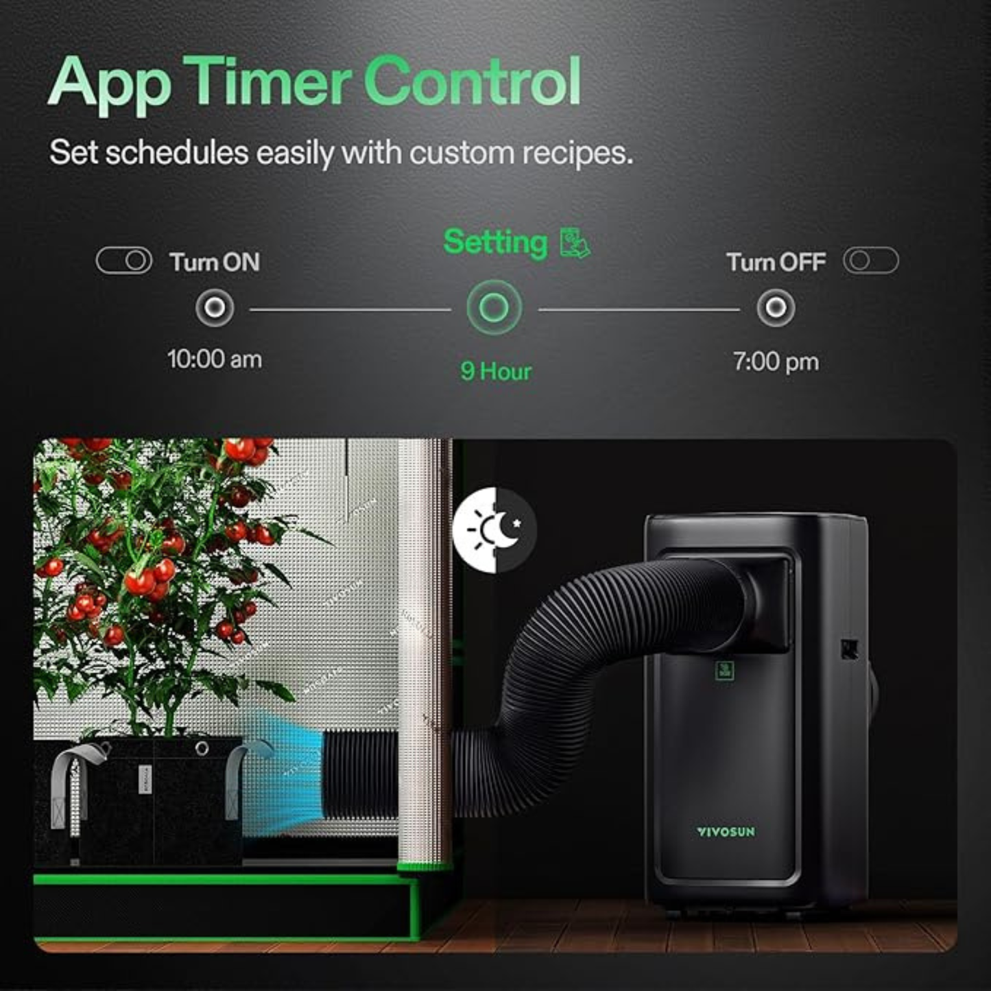 VIVOSUN - AeroLush C08 Smart Air Conditioner