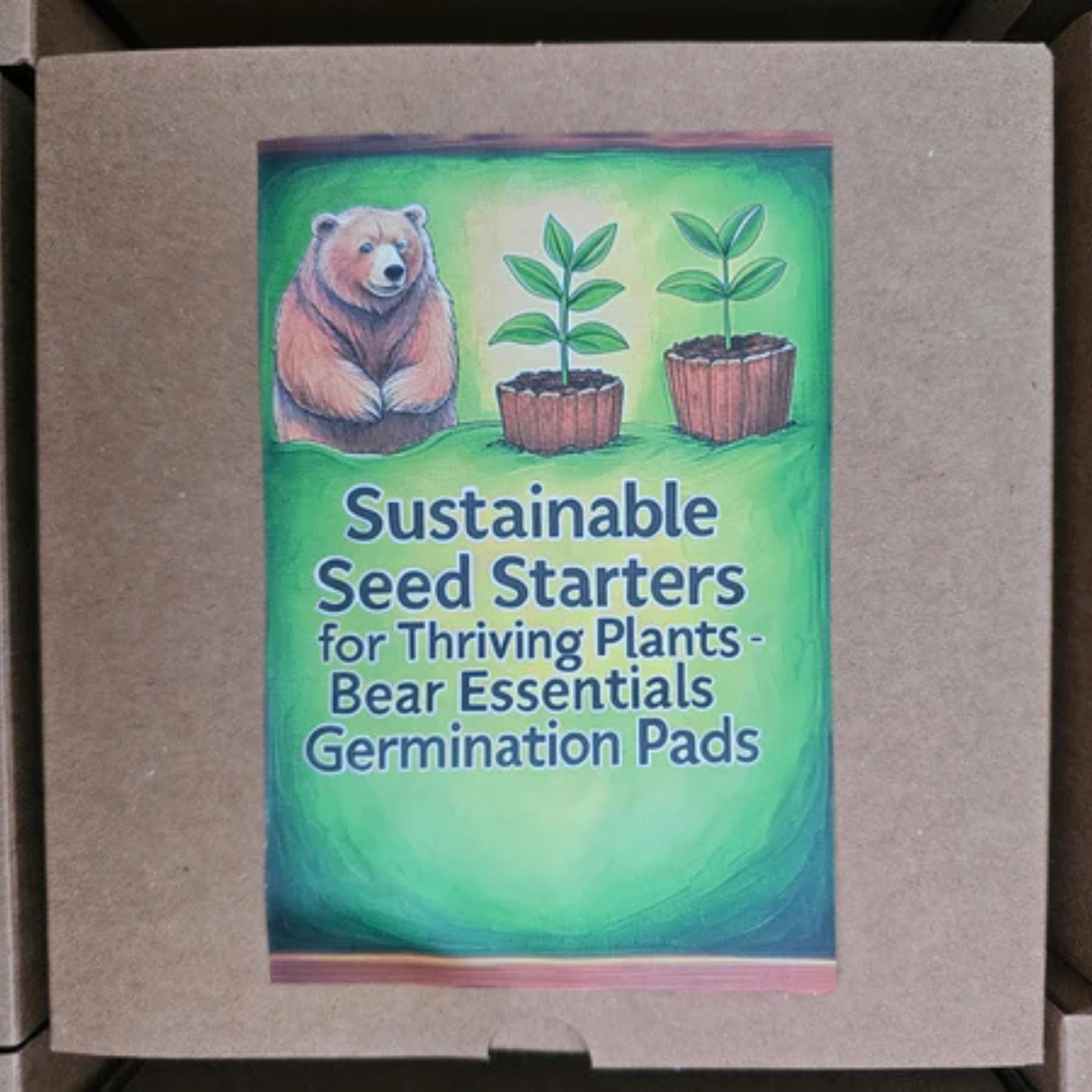 Bear Essentials Germination Pads - 100 Pieces/Box