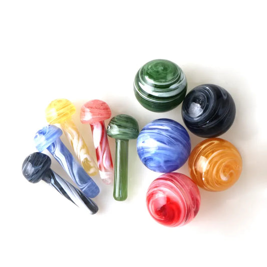 Terp Slurper Marble + Round Head Nail