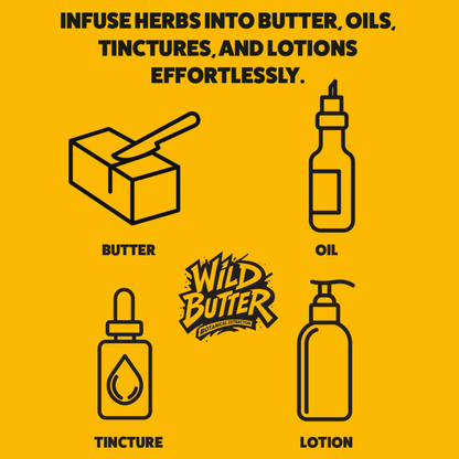 Wild Butter Botanical Extractor & Herbal Infuser Kit