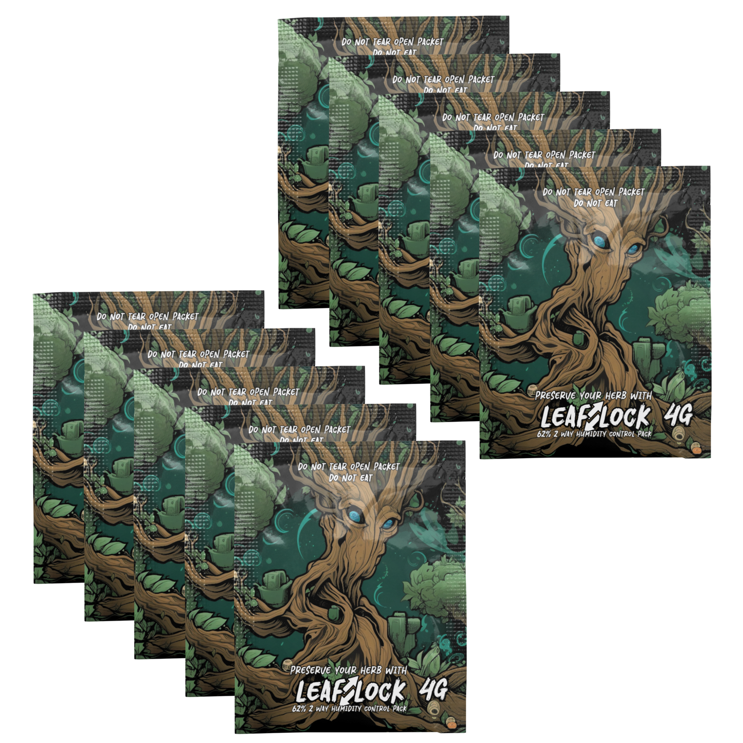 Leaflock 2 Way Humidity Pack 62% 4G