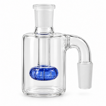 Glass Ash Catcher with Coloured Percolator - 14mm