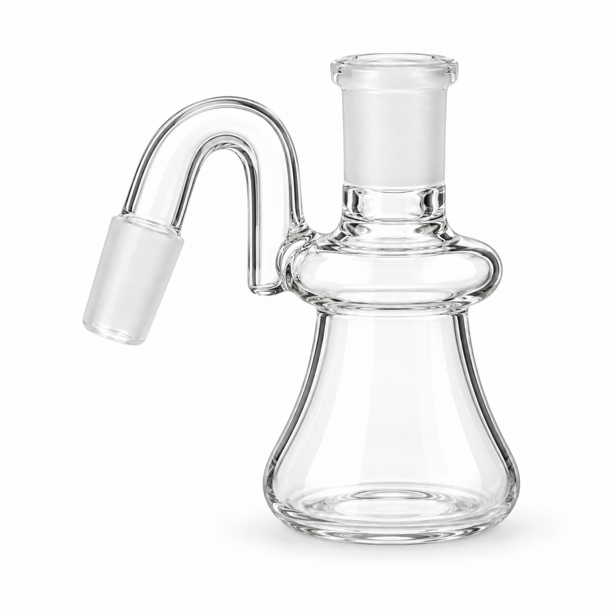 Clear Glass Ash Catcher - 14mm