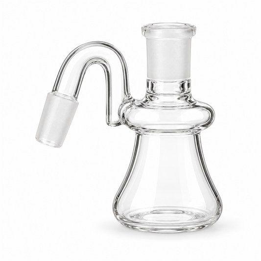 Clear Glass Ash Catcher - 14mm