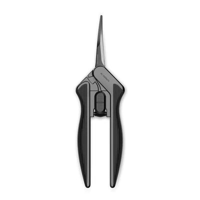 AC Infinity - Stainless Steel Curved Pruning Shear, Ergonomic Lightweight, 6.6” Curved Blades
