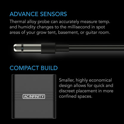 AC Infinity - Cloudcom A1, Mini Smart Thermo-Hygrometer