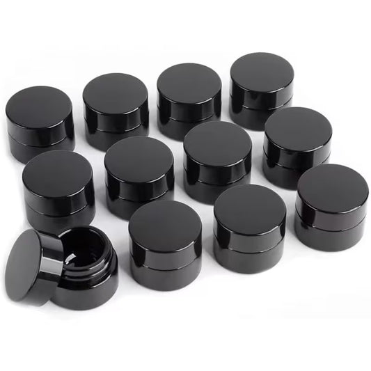 5ml Black Glass Dab Container