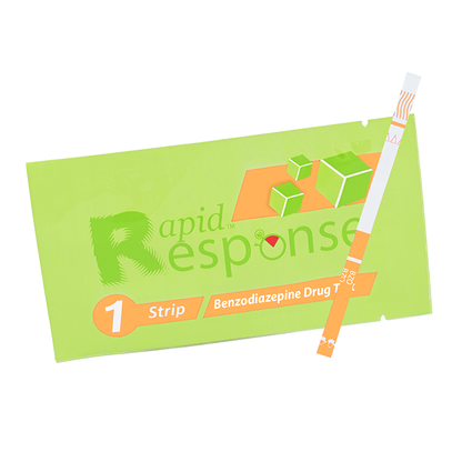 Rapid Response - Benzodiazepine (Benzo’s) Test Strips (Liquid/Powder)