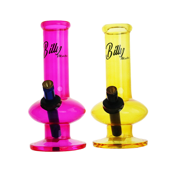 Billy Mate Colored Stubby Glass Bonza Waterpipe