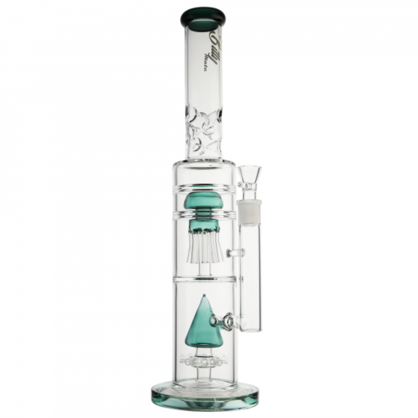 Billy Mate - 45cm Mushroom Jellyfish Bong - Blue