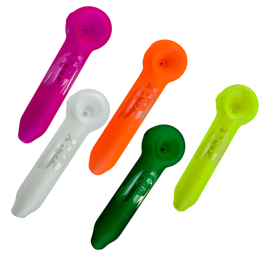 10cm Colorful Glass Hand Pipe