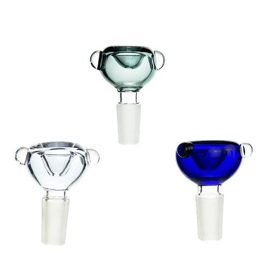 Bubble Glass Cone Piece - 14mm Male