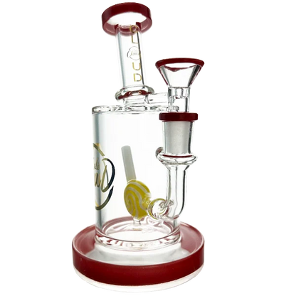 Cali Cloud - Lollipop Perc Bong 18cm - Orange