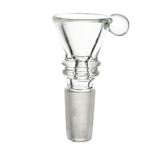 Clear Bong Slider Glass Cone Piece CP 14mm
