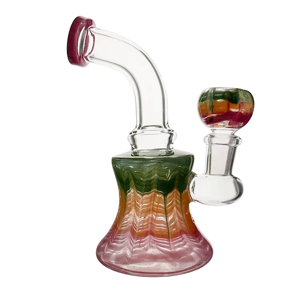 Accent Ripple Base Glass Rig and Bong 14mm