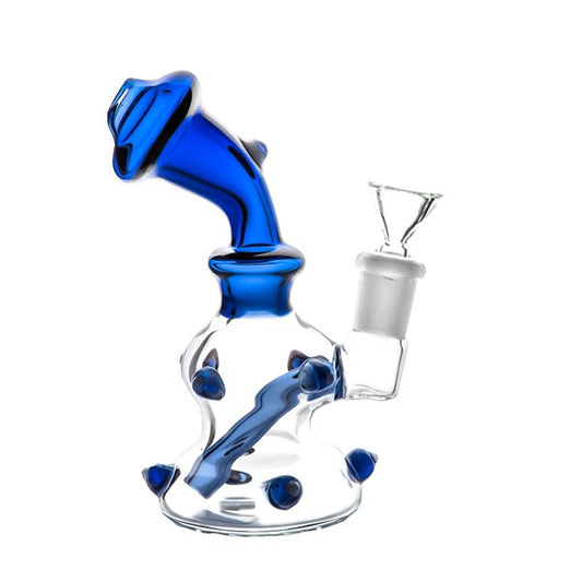 Blaze Glass Waterpipe / Oil Rig- 17cm