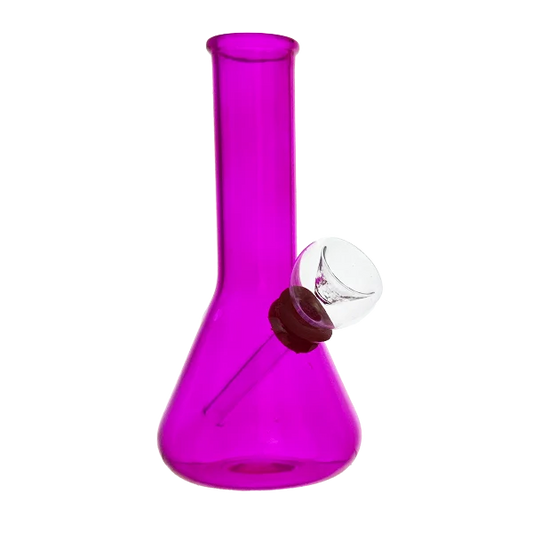 Compact Mini Glass Bong 12cm
