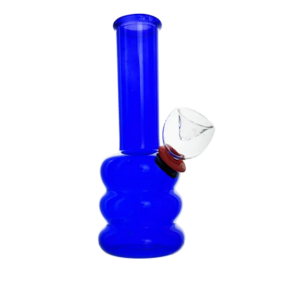 Compact Mini Glass Bong 12cm
