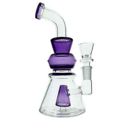 Accent Cone Perc Glass Rig and bong 14mm
