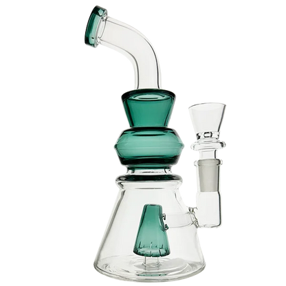 Accent Cone Perc Glass Rig and bong 14mm