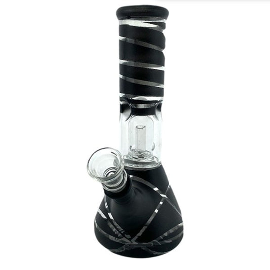 Dome Perk Waterpipe – 20cm (Black)