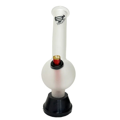 Tornado Glow in the Dark Glass Bonza Bong – 25cm